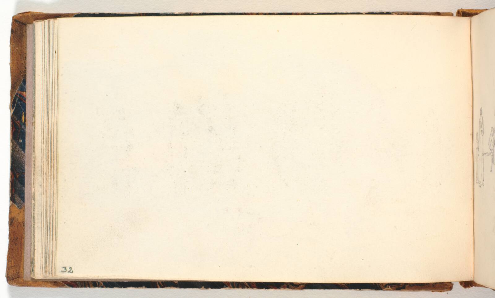 Blank, Martinus Rørbye, 1832