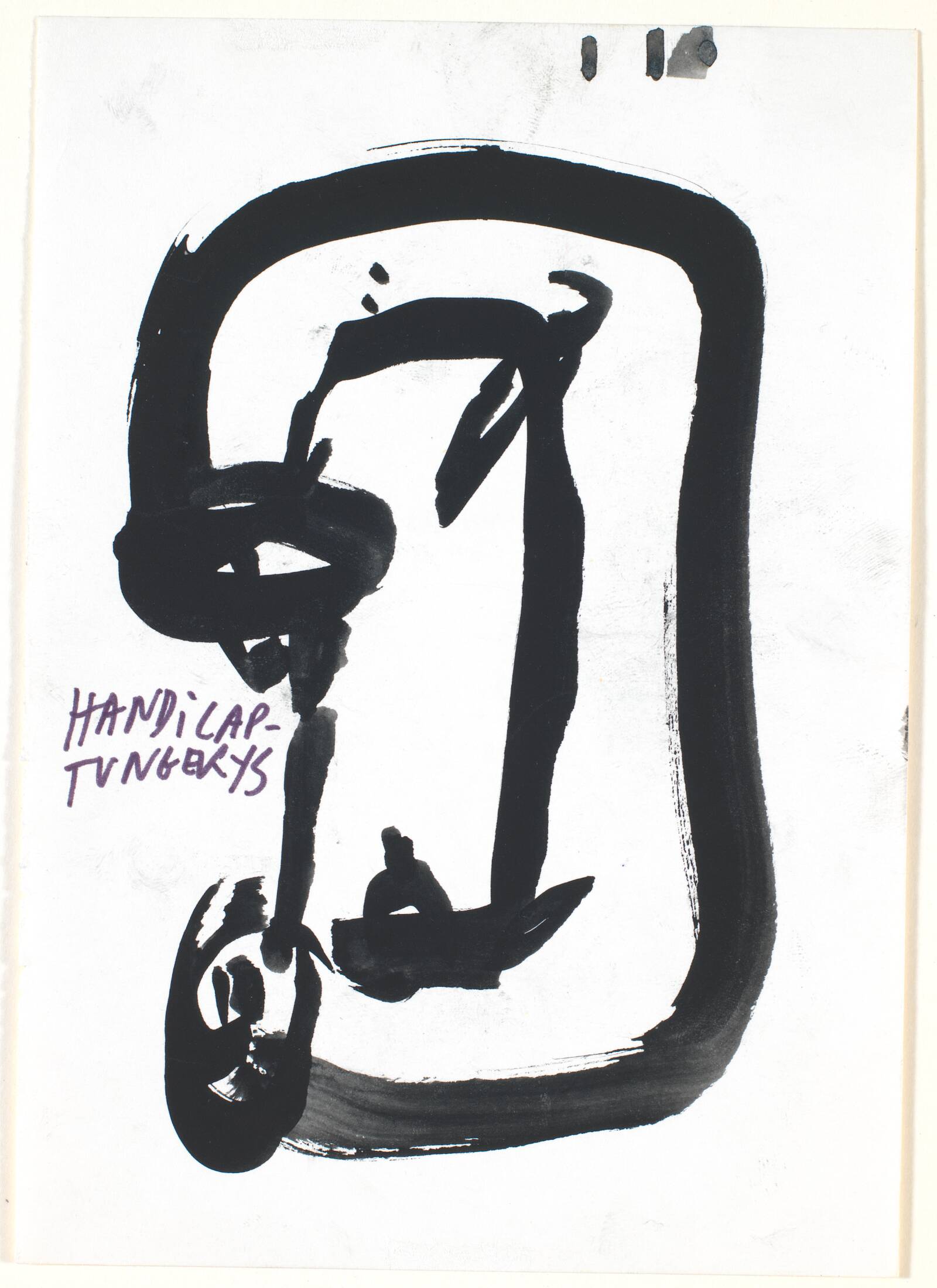 Handicaptungekys, Claus Carstensen, 1982