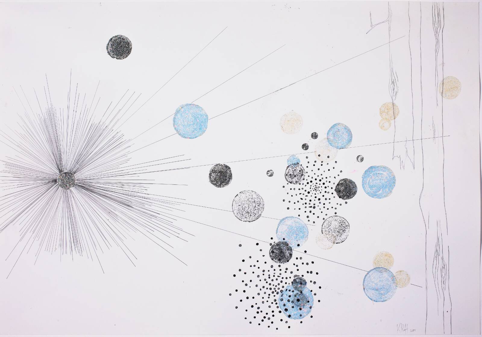 Long, long, long, awaiting thunder, Kirstine Roepstorff, 2001