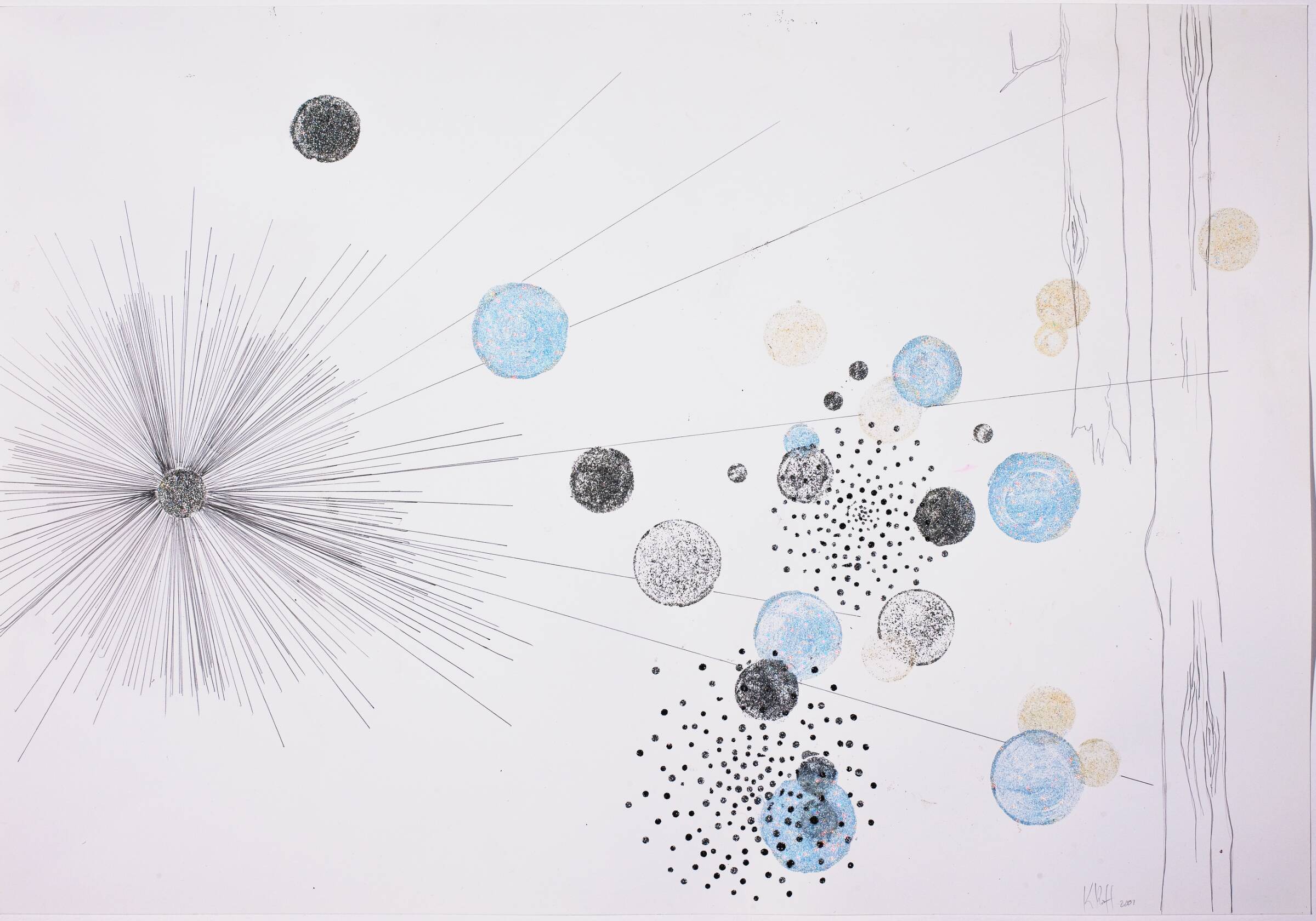 Long, long, long, awaiting thunder, Kirstine Roepstorff, 2001