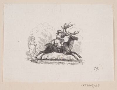 Illustration til "Snedronningen" i H.C. Andersen, "Eventyr og Historier", Bind 1