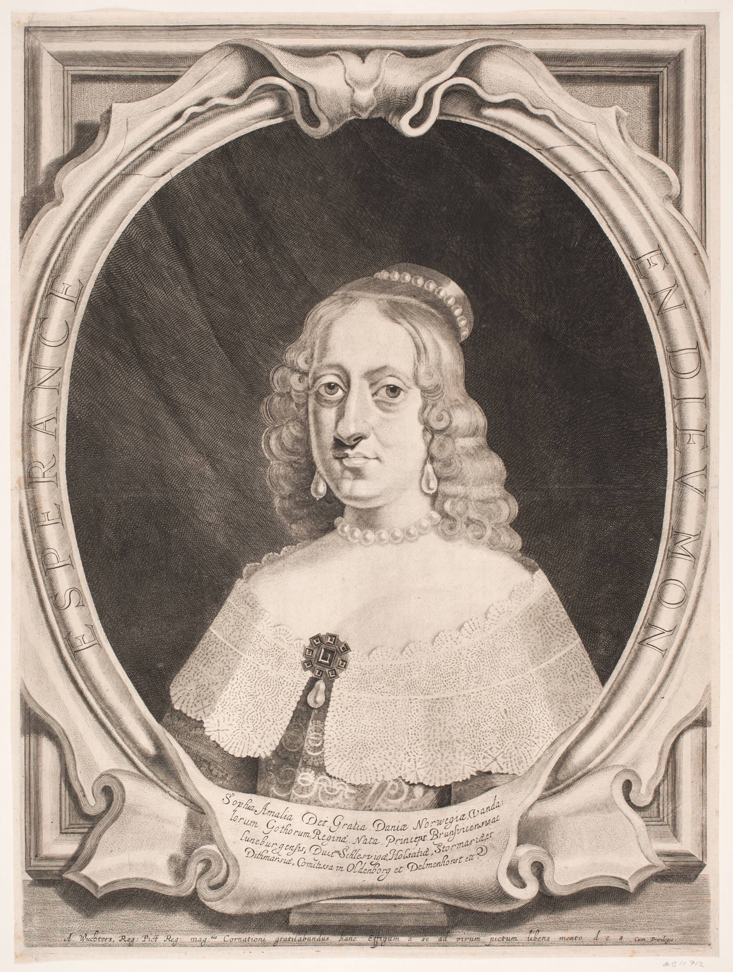 Sophie Amalia, Albert Haelwegh, 1646-1649