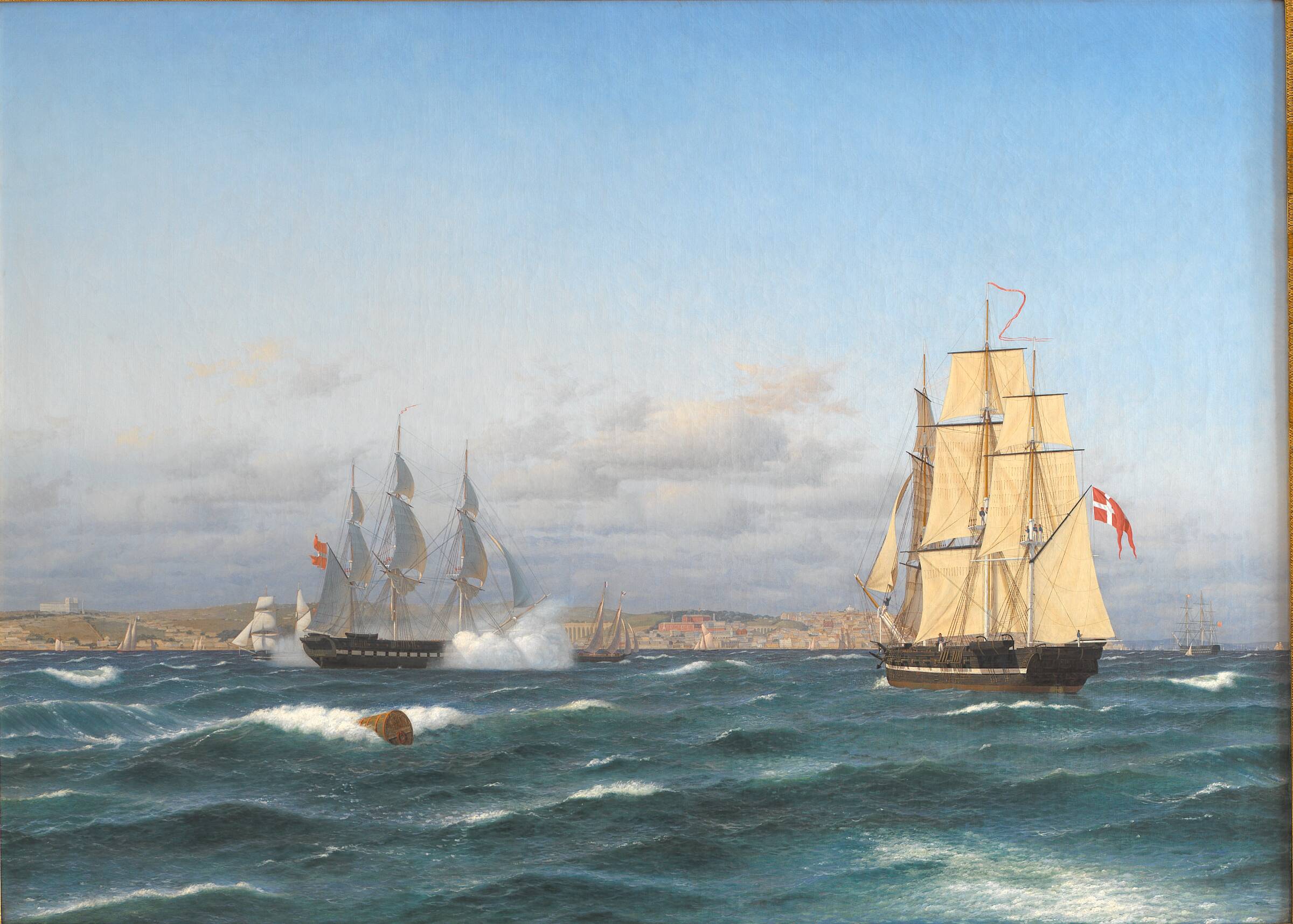 Lissabons rhed, Carl Dahl, 1827-1865