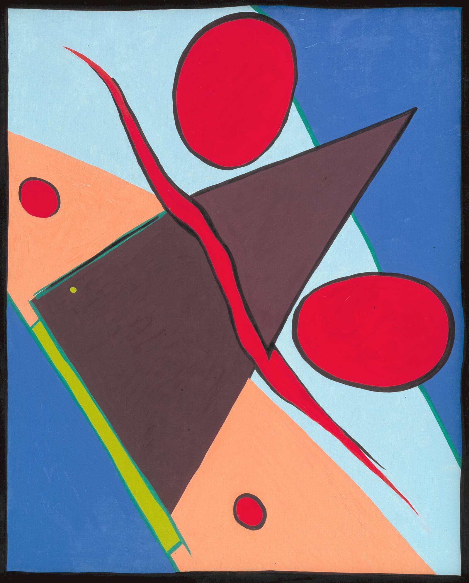Rød ål, Richard Mortensen, 1970