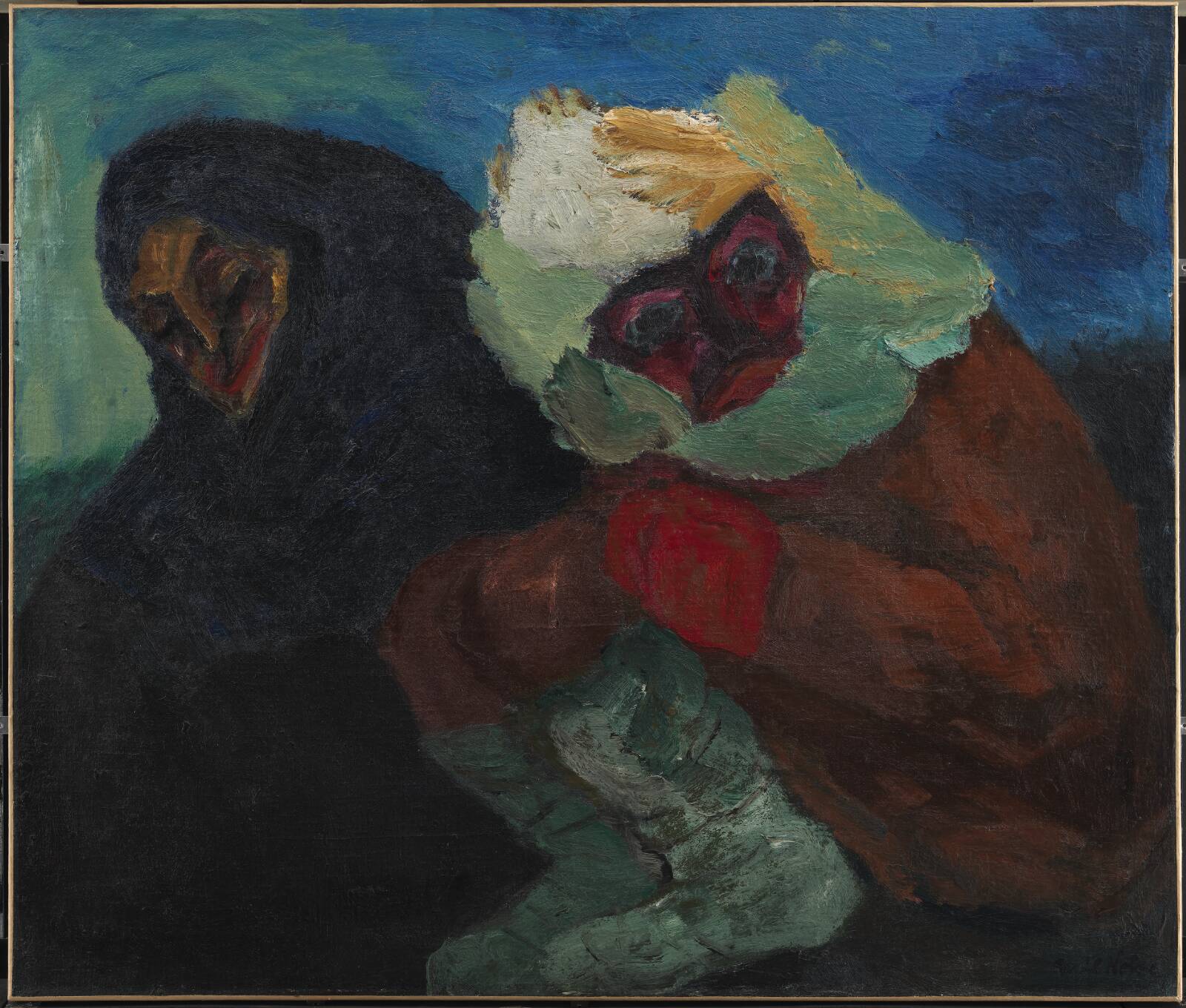 Frysende russere, Emil Nolde, 1914