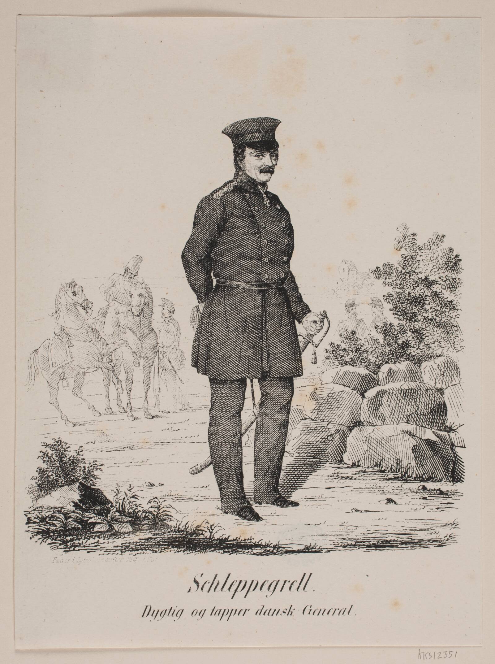 F. A. Schleppegrell, Ubekendt, 1850