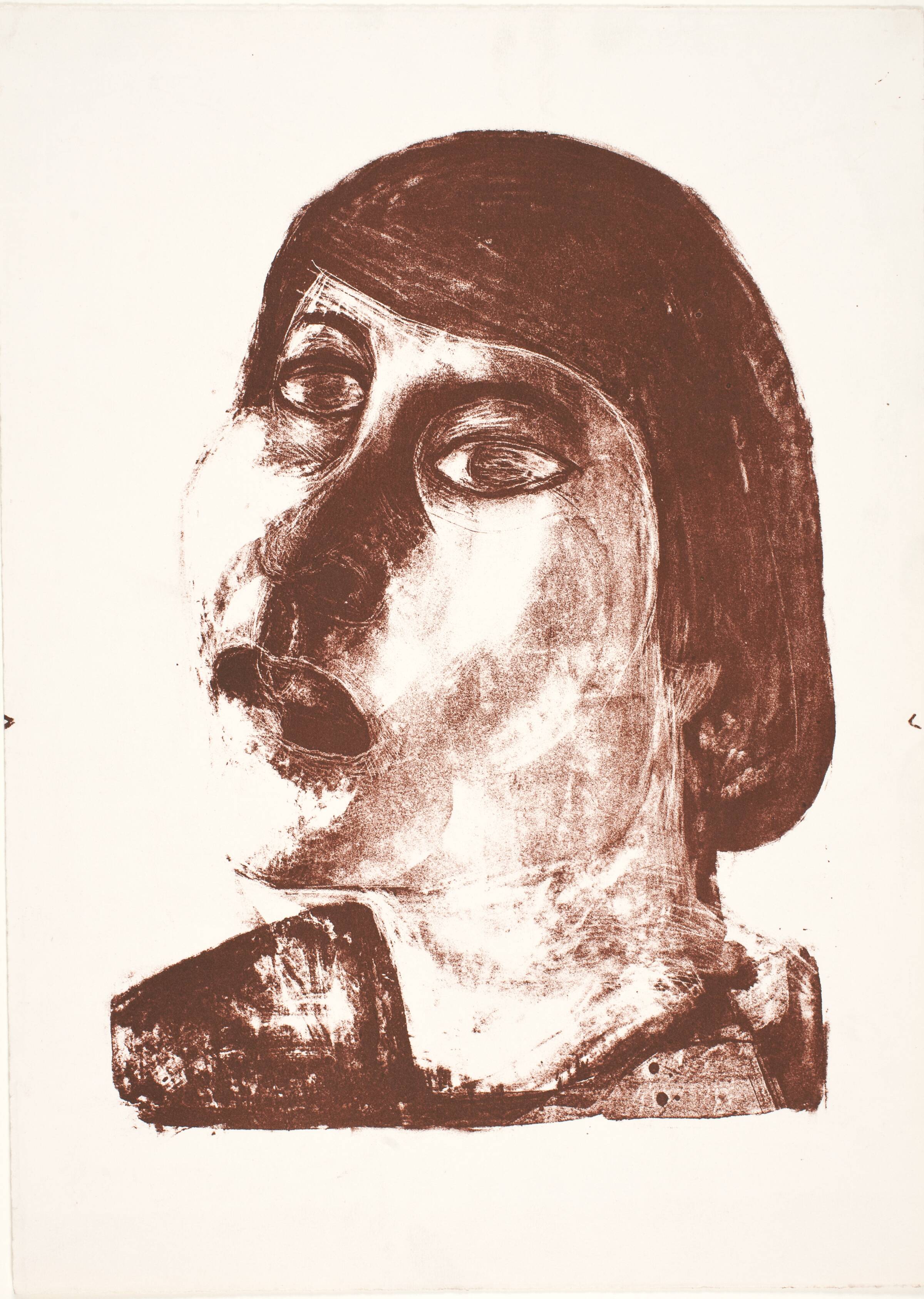 Kvindeportræt, Reidar Magnus, 1956