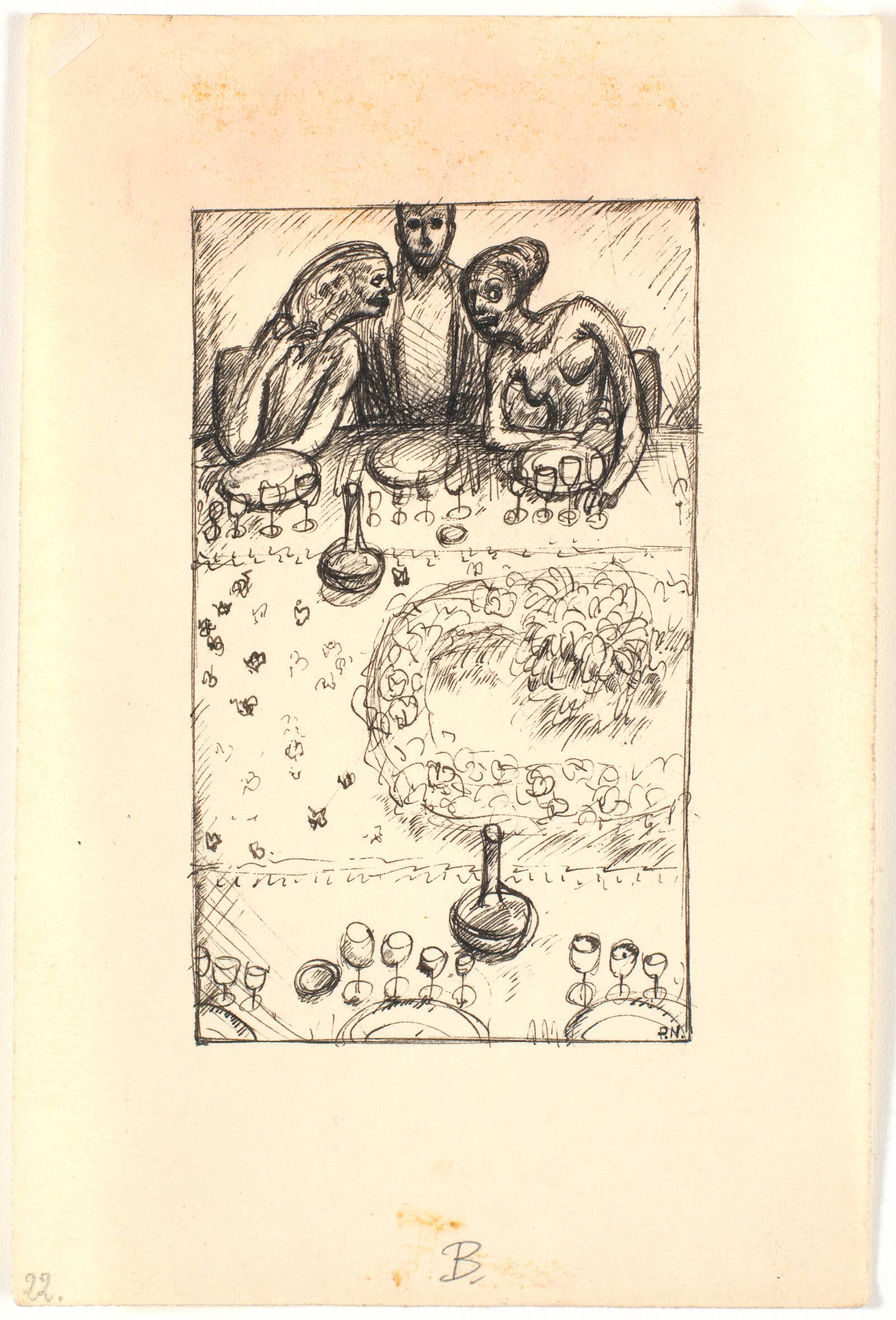 B, Palle Nielsen, 1949-1950