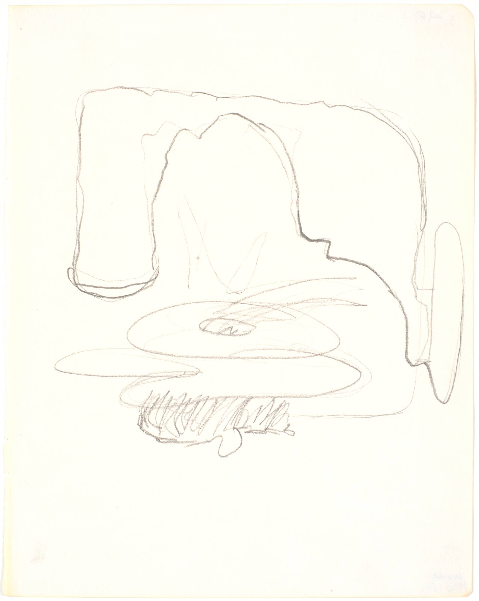 Landskabstegning, Lone Høyer Hansen, 1988-1989