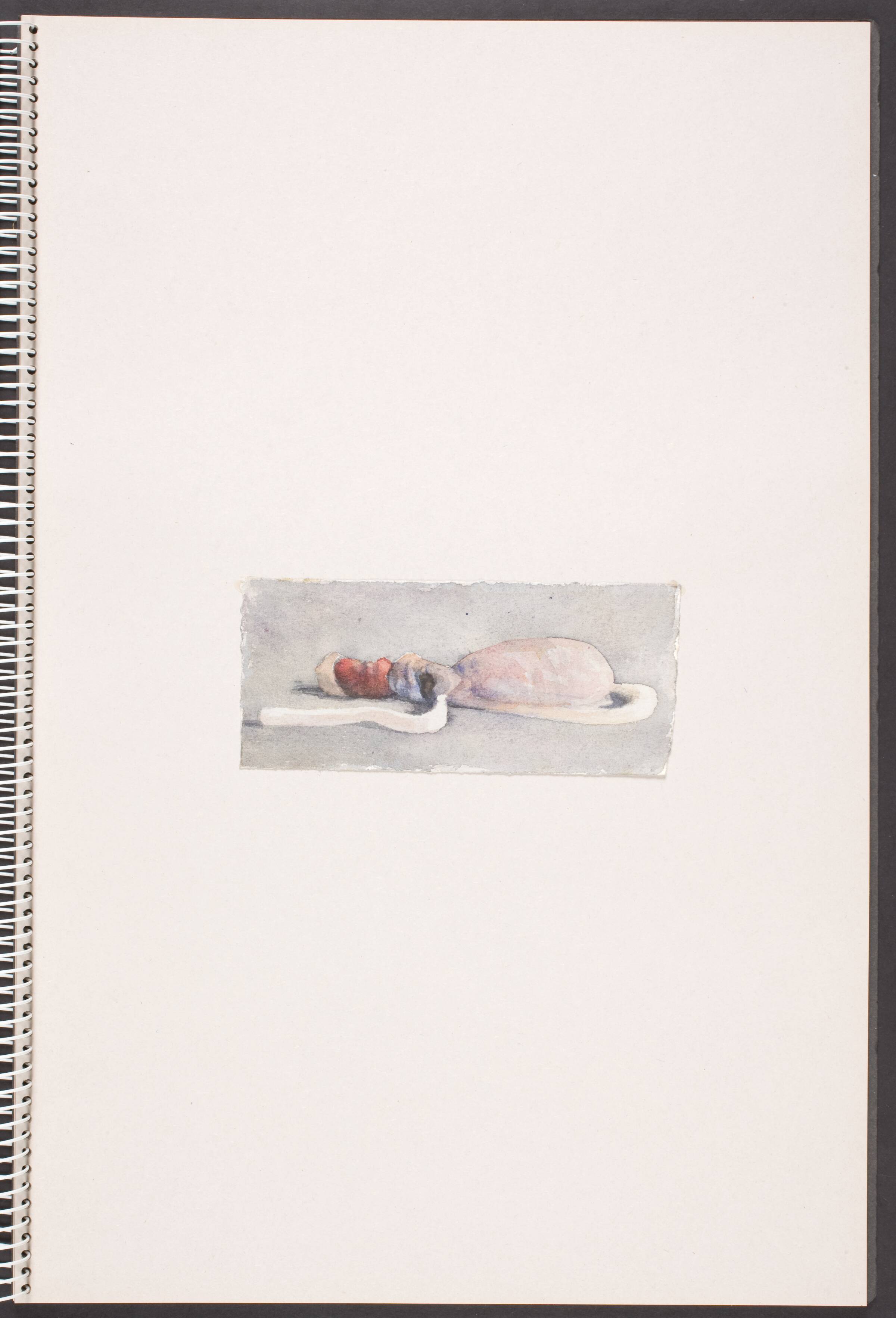 Amorf, liggende, indvoldsagtig form, Michael Kvium, 1991-1993