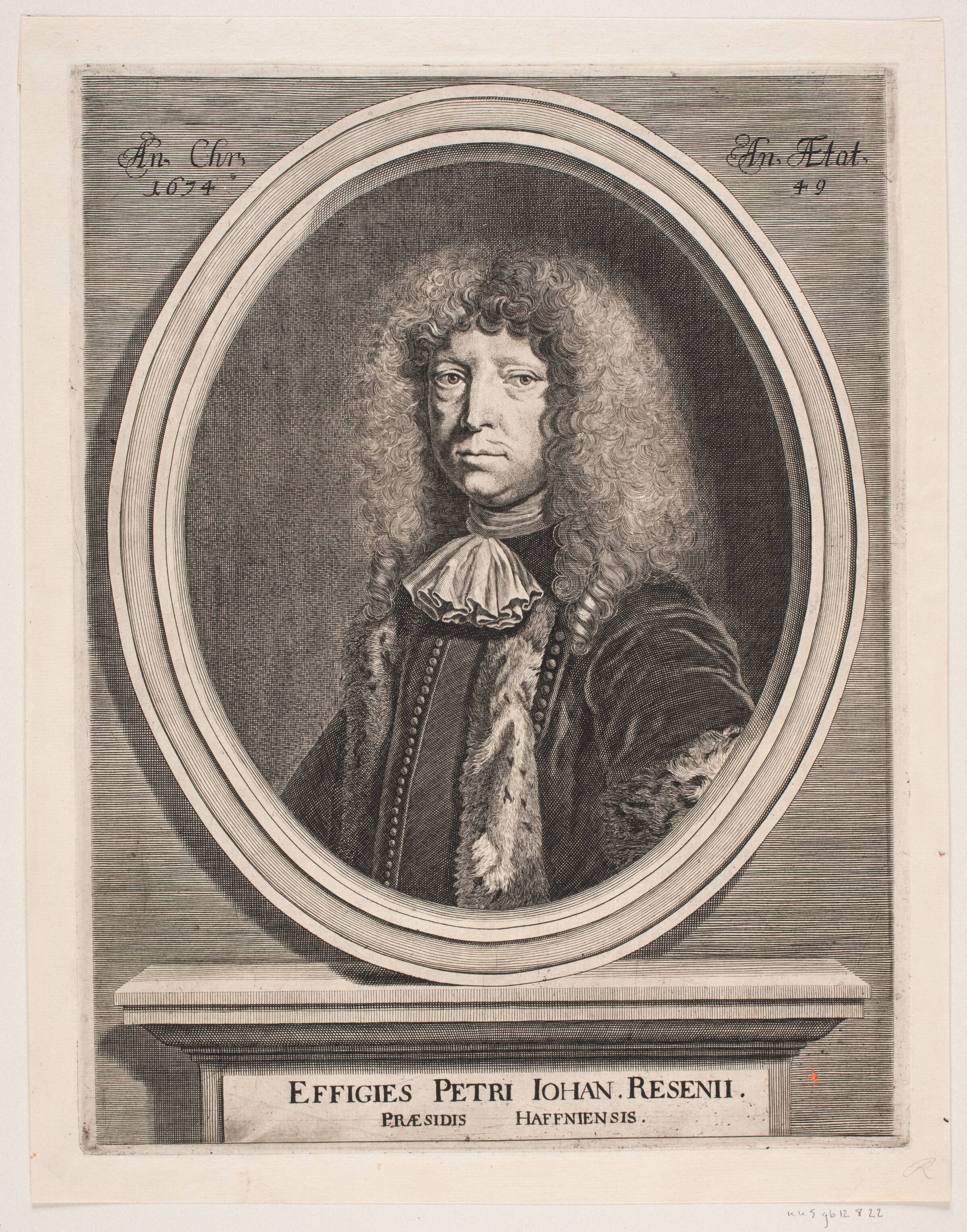 Peder Hansen Resen, Johann Husman, 1674