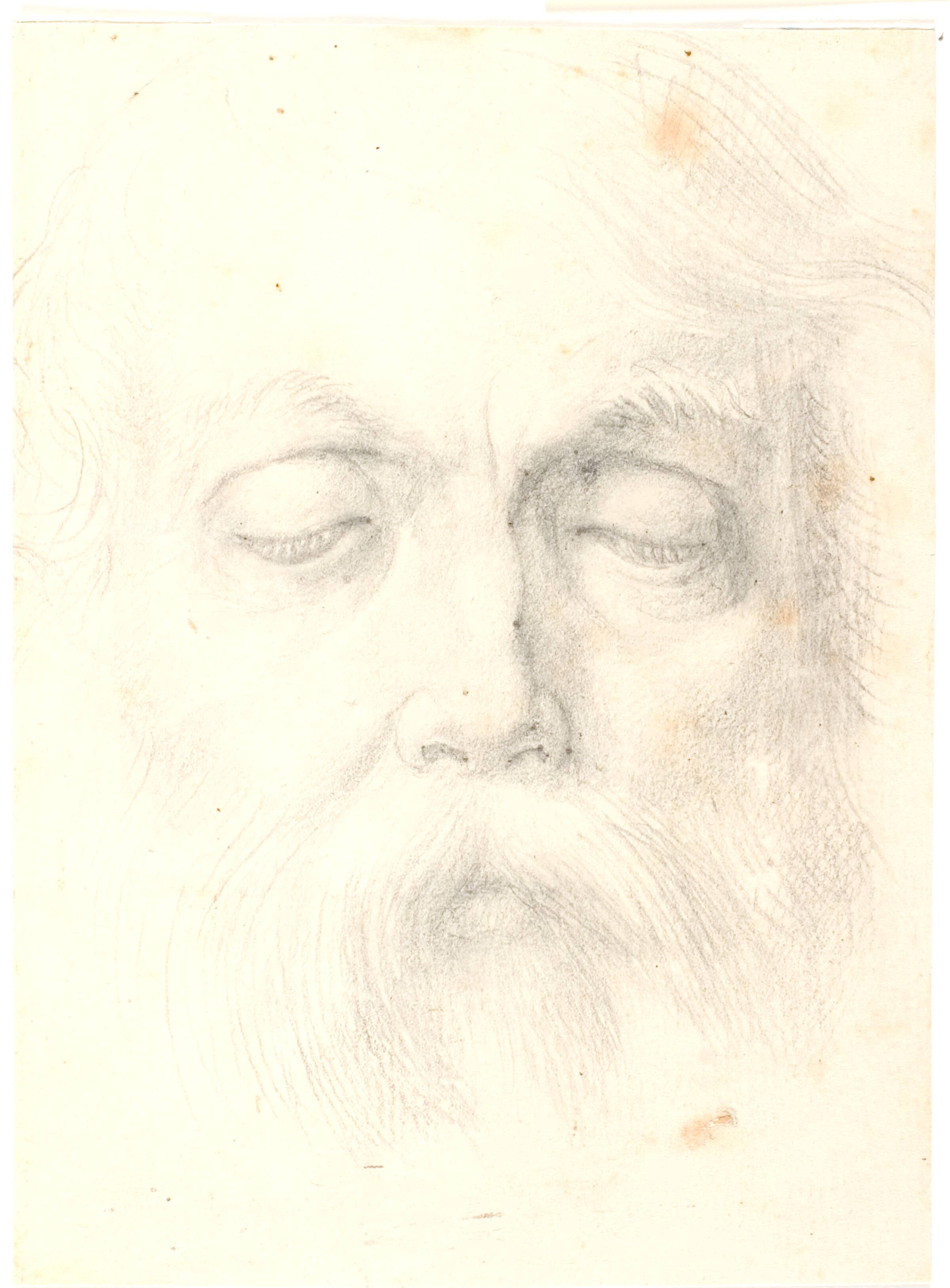 Studiehoved af Ossian, C.G. Kratzenstein Stub, 1815