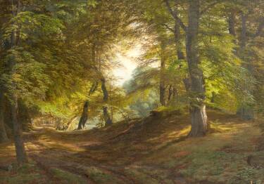 b-geskov-i-maj-motiv-fra-iselingen-1857-p-c-skovgaard-smk-open