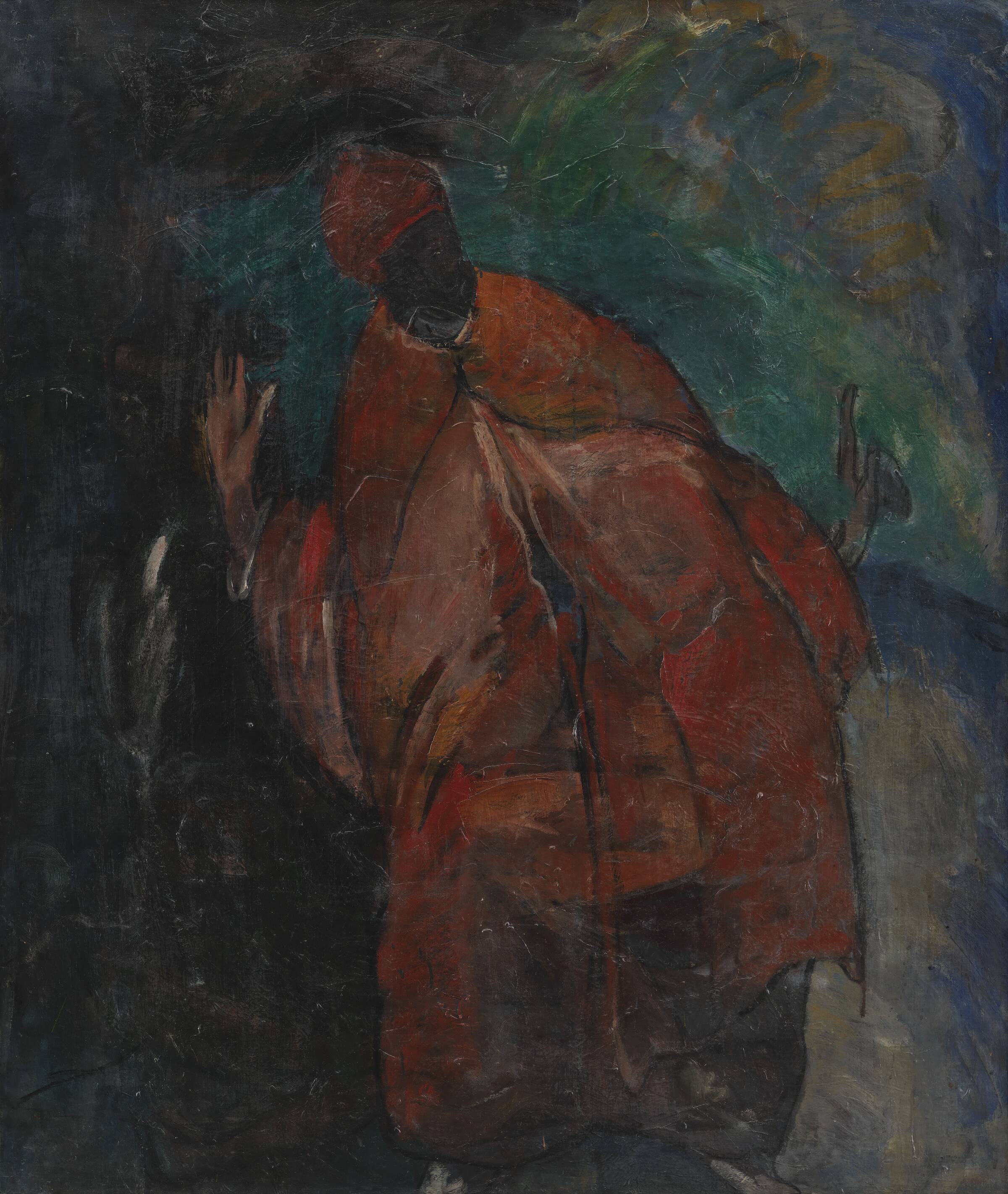 Den sorte profet. Profeter Opus II, J.A. Jerichau, 1914