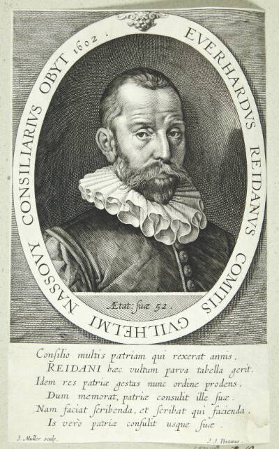 Portræt af Everhard van Reyd