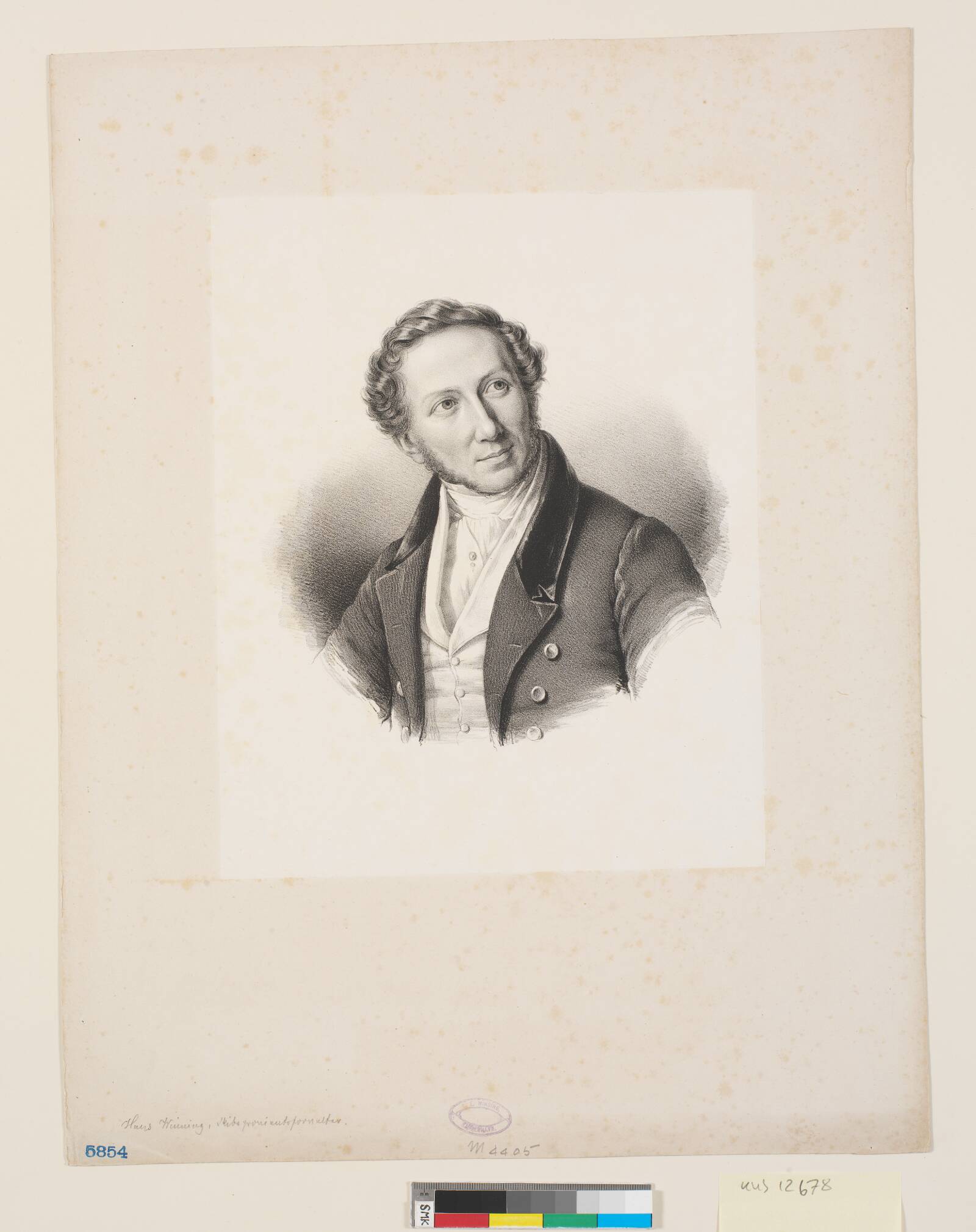 H.C.E. Winning, Emil Ditlev Bærentzen, 1799-1868