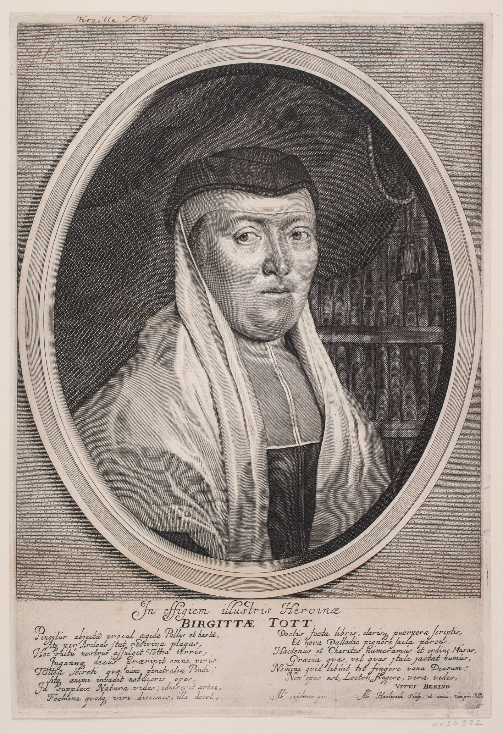 Birgitte Thott, Albert Haelwegh, 1658