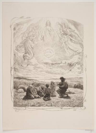 Illustration til "L'Oraison Dominicale"