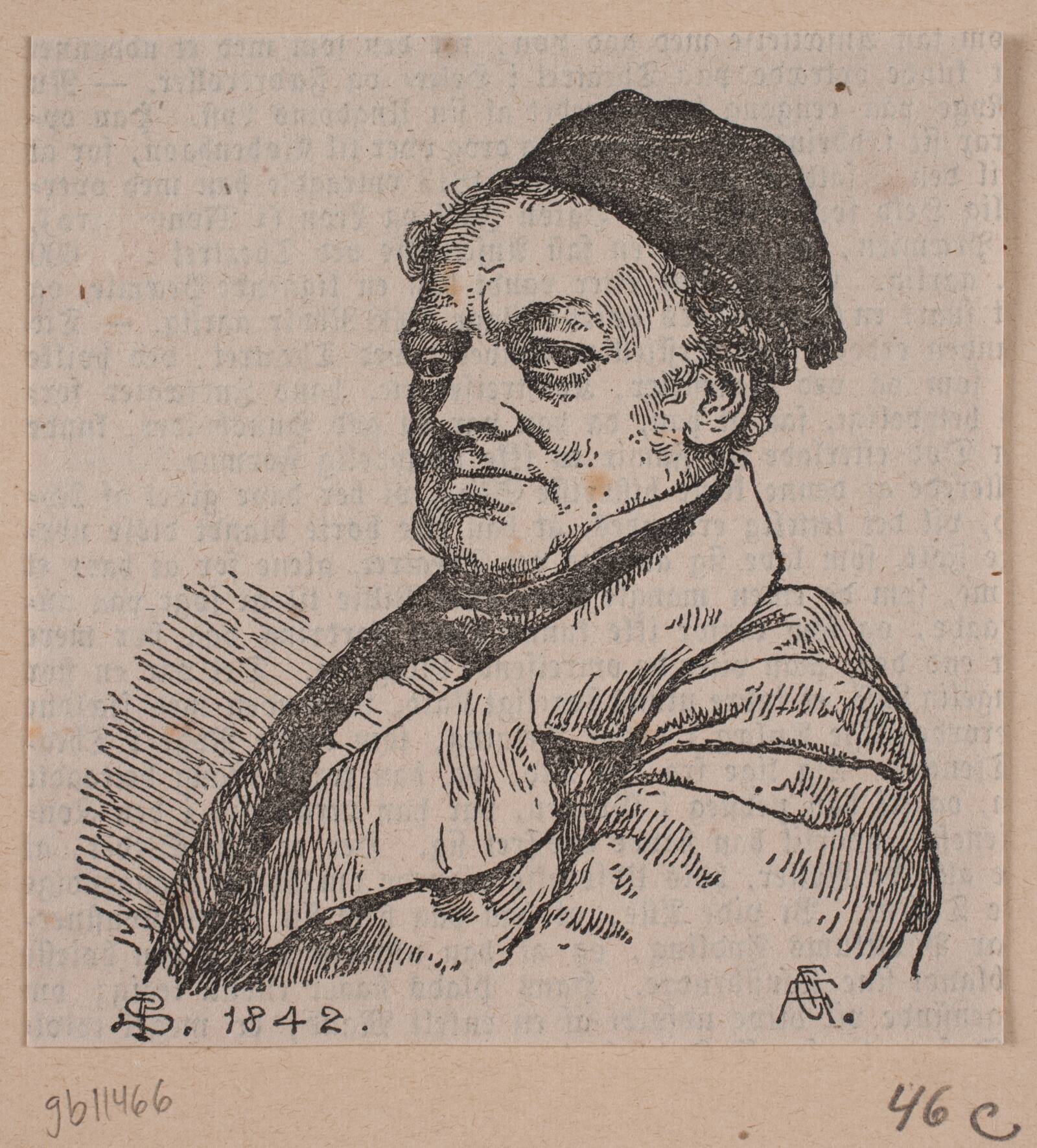 Johan Christian Ryge, Andreas Flinch, 1813-1872