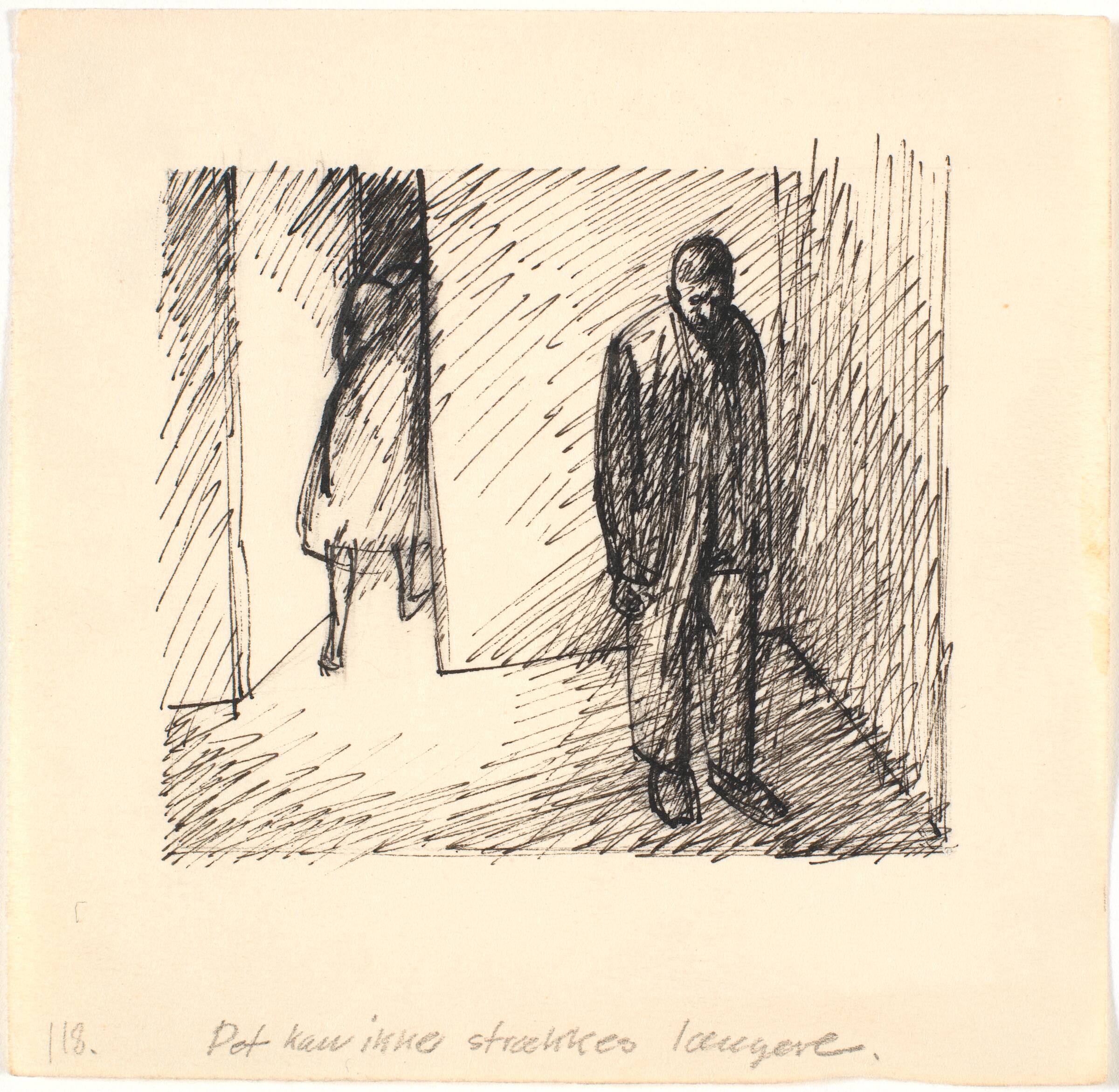 Det kan ikke strækkes længere, Palle Nielsen, 1949