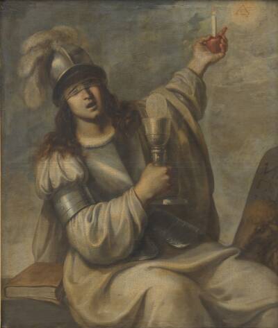 Troen. Allegorisk kvindefigur
