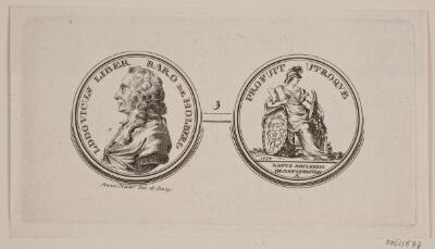 Medaille. Ludvig Holberg