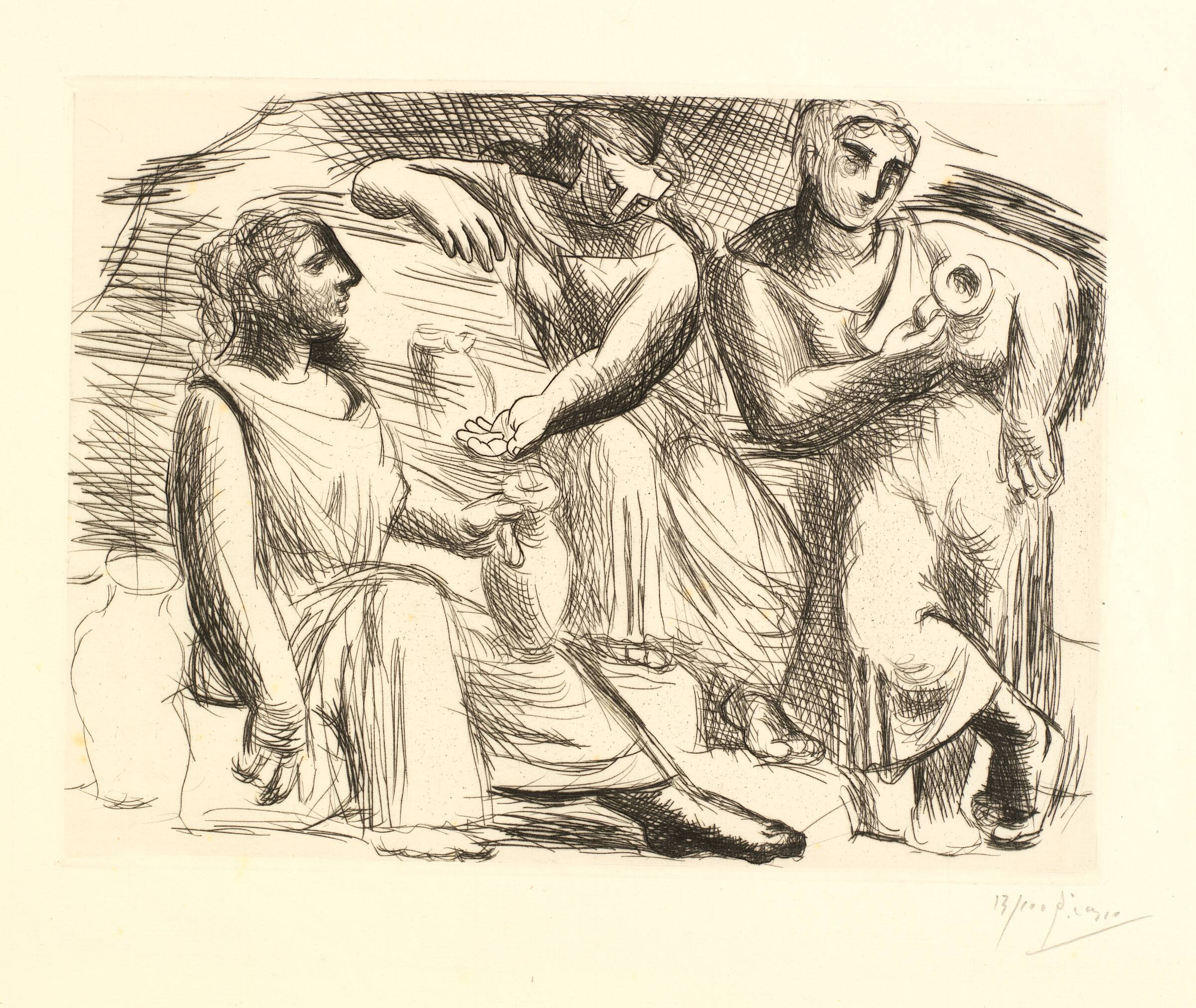 Kilden, Pablo Picasso, 1921
