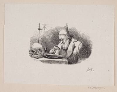 Illustration til "Vanddraaben" i H.C. Andersen, "Eventyr og Historier", Bind 2