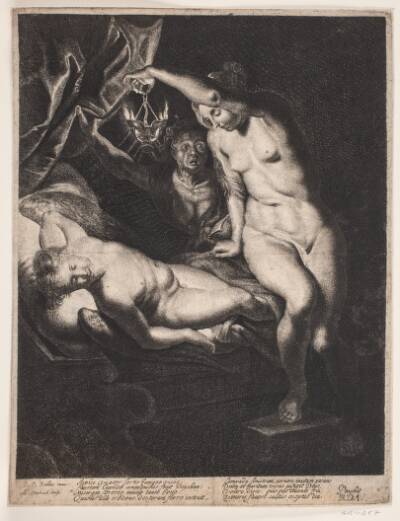 Psyche og den sovende Amor