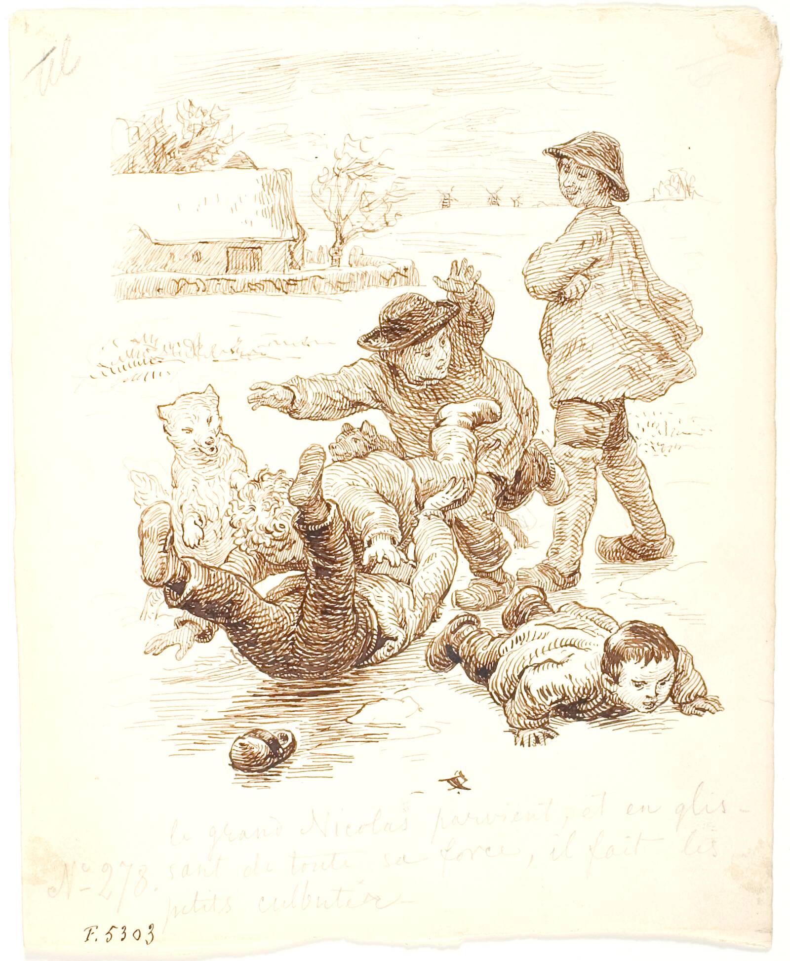 Glidebanen, Lorenz Frølich, 1870