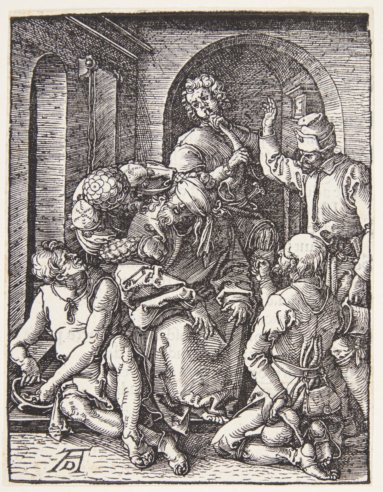 Bespottelsen, Albrecht Dürer, 1506-1509
