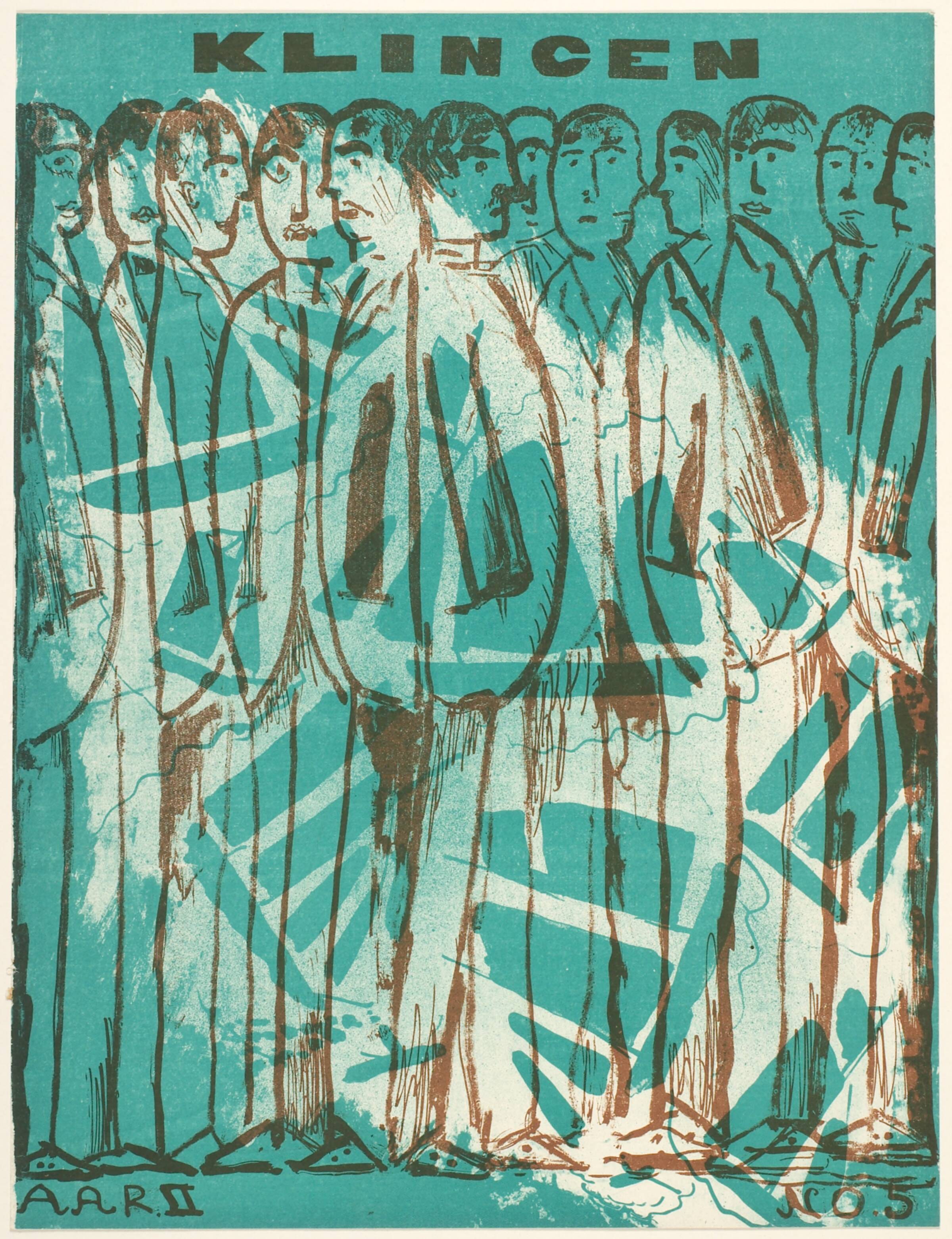 Dameportræt, Karl Larsen, 1919