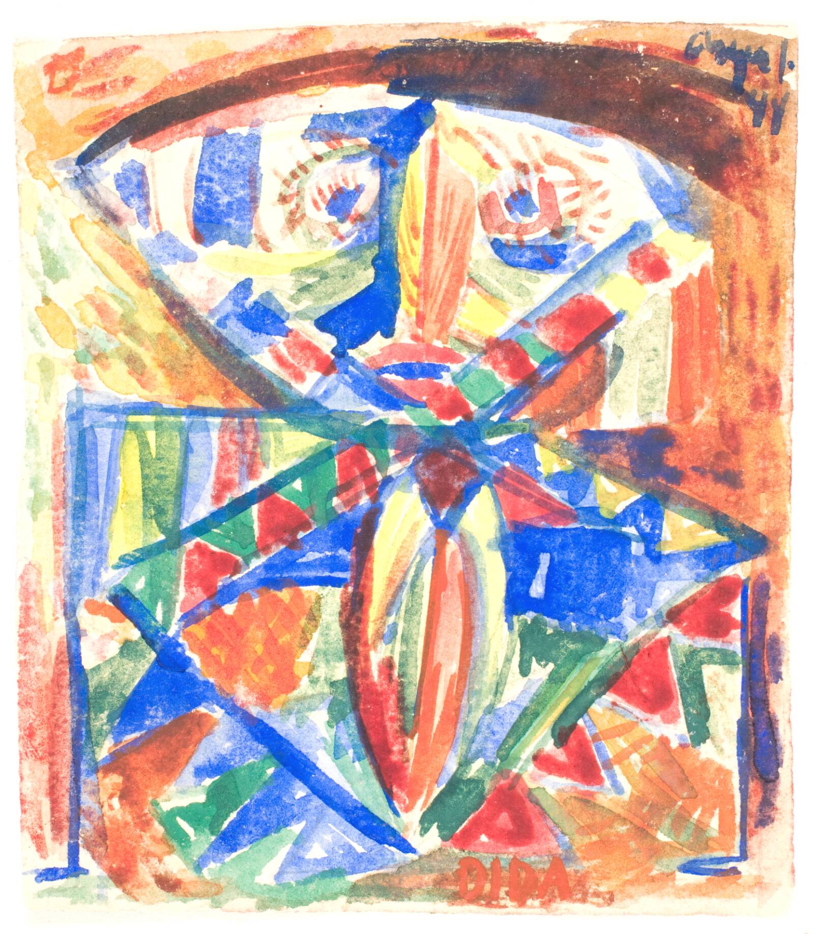 Figur, Asger Jorn, 1944