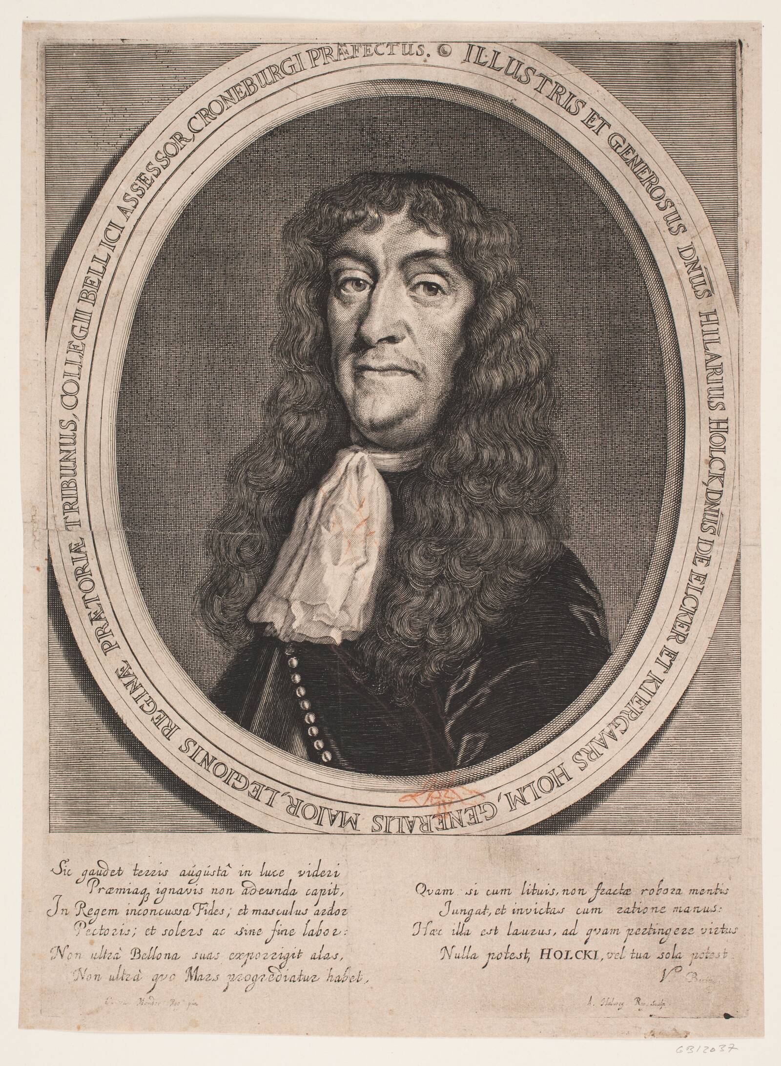Eiler Holck, Albert Haelwegh, 1670-1671