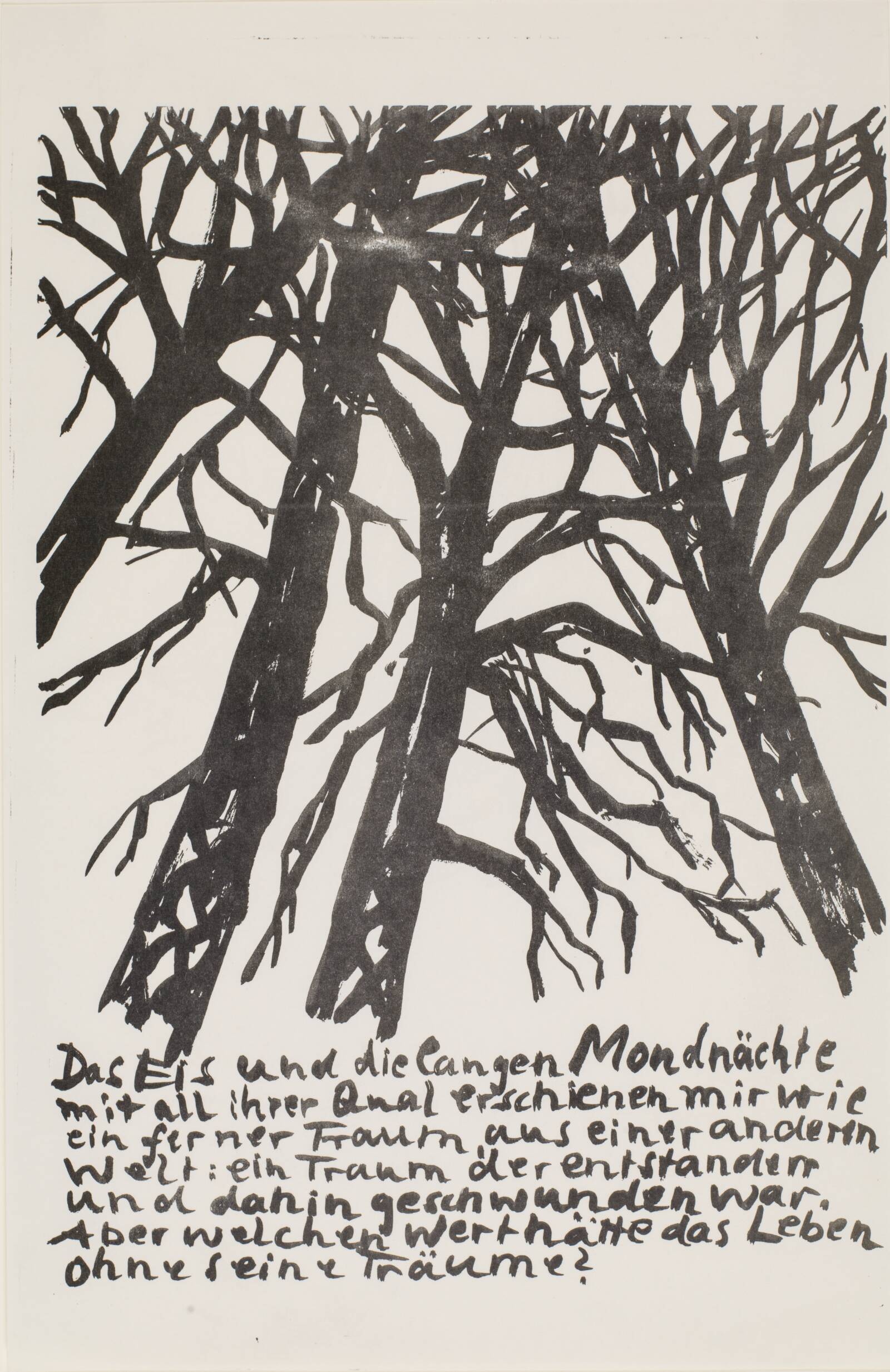 Dameben og herreben, Per Kirkeby, 1964