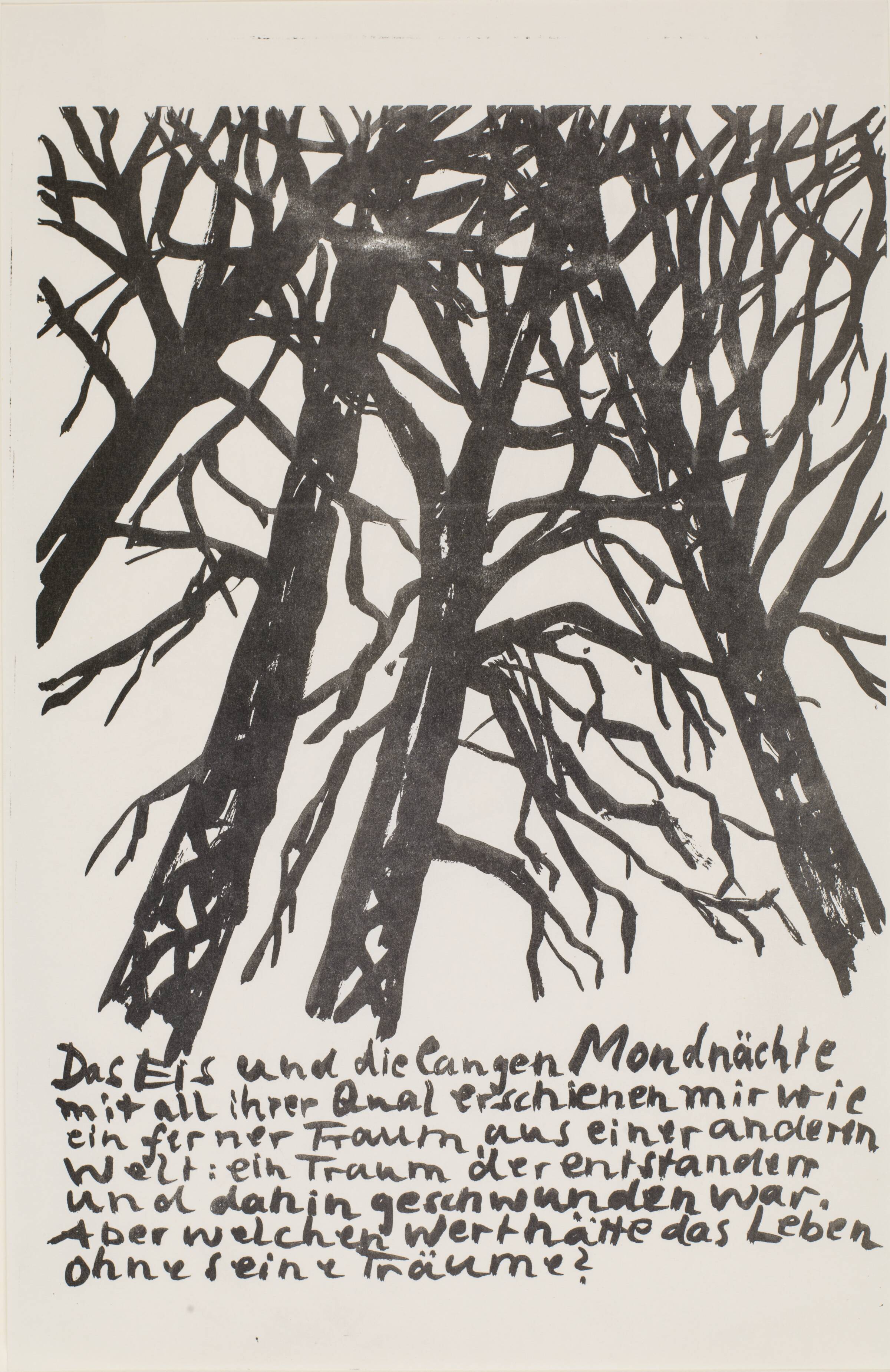 Dameben og herreben, Per Kirkeby, 1964