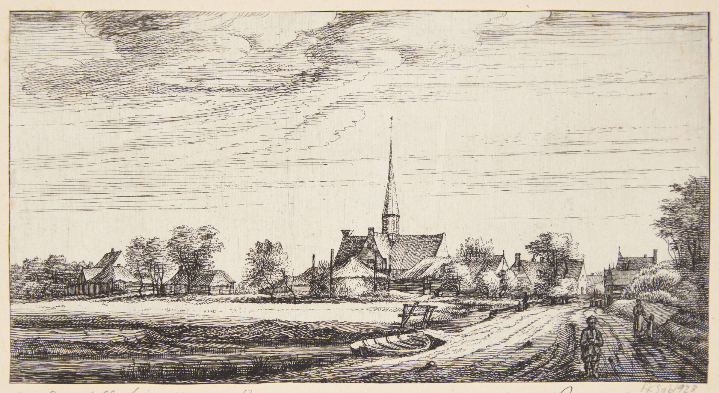 Udsigt mod Amstelveen, Geertruyt Roghman, 1625-1657