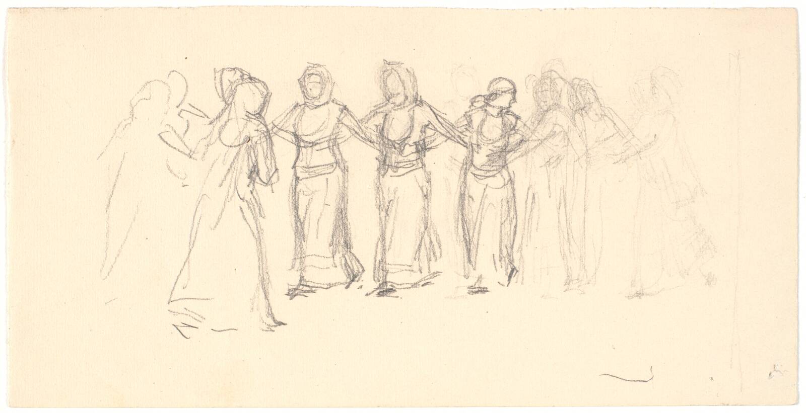 Dansende græske kvinder, Niels Skovgaard, 1895-1896