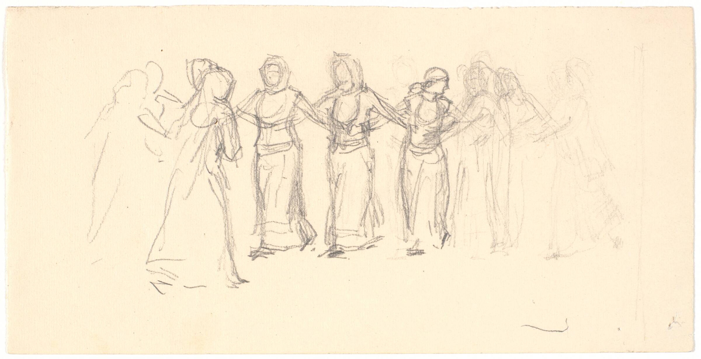 Dansende græske kvinder, Niels Skovgaard, 1895-1896