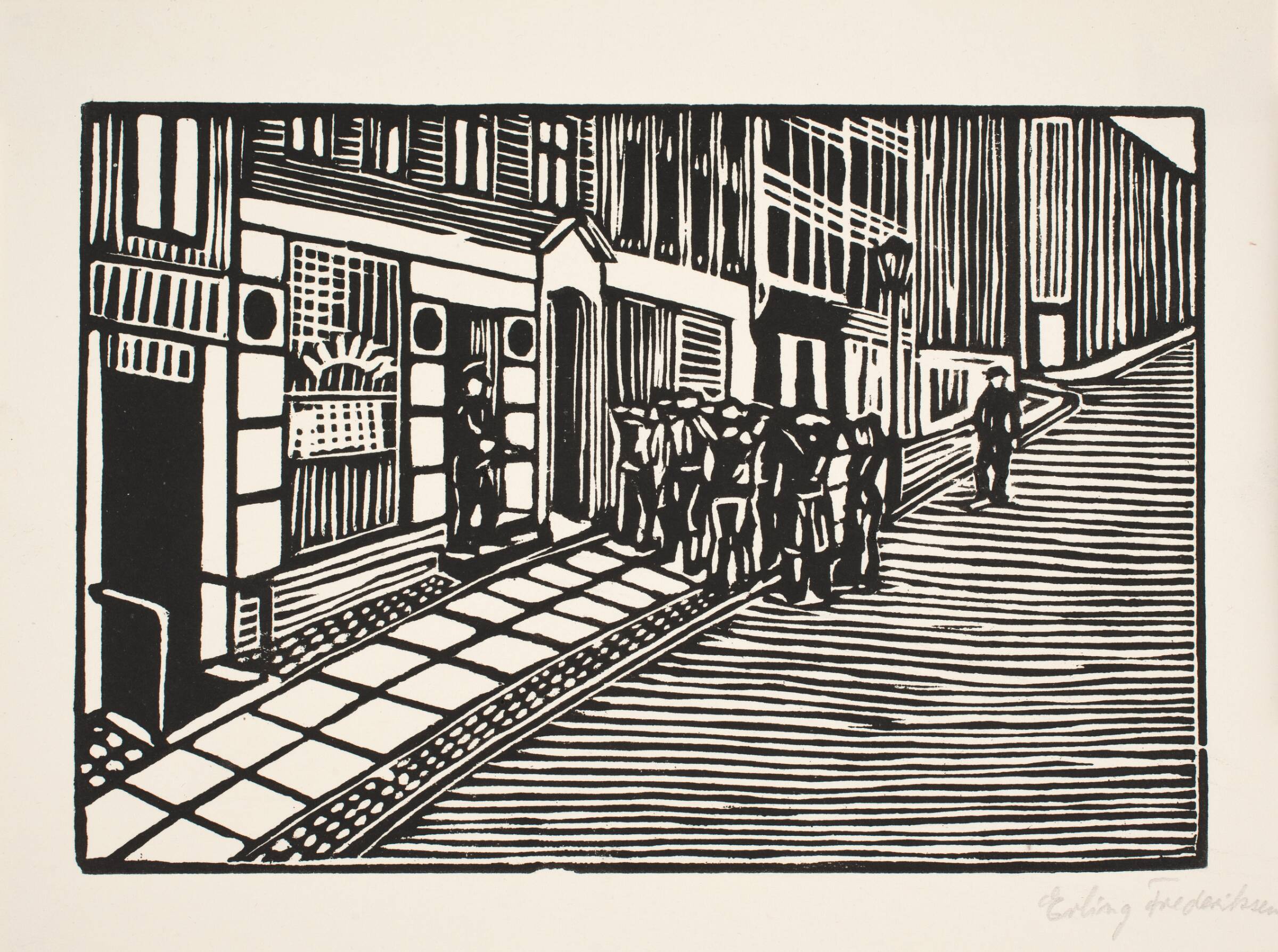 "Razzia", Erling Frederiksen, 1945