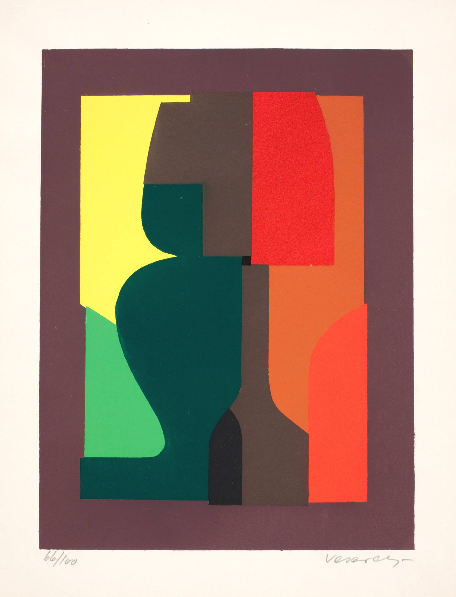 Uden titel (Vasarely), Victor Vasarely, 1953