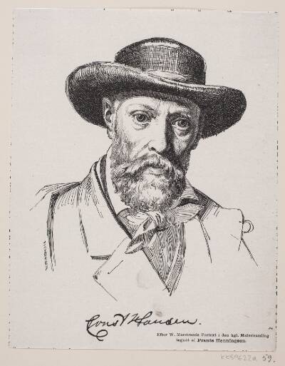 Portræt af Constantin Hansen