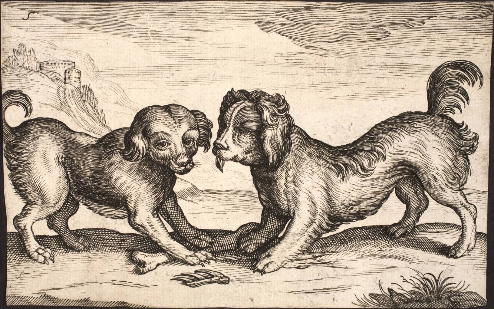 To små hunde, Ubekendt, 1608-1625