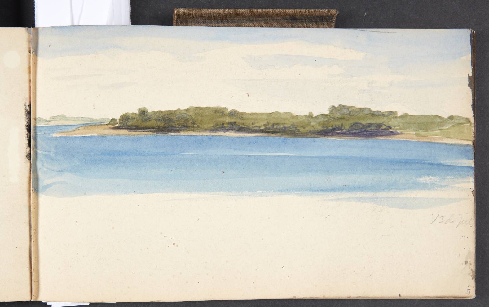 Dansk kystlandskab, Agnes Slott-Møller, 1897