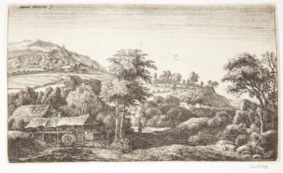 Landsby i en dal
