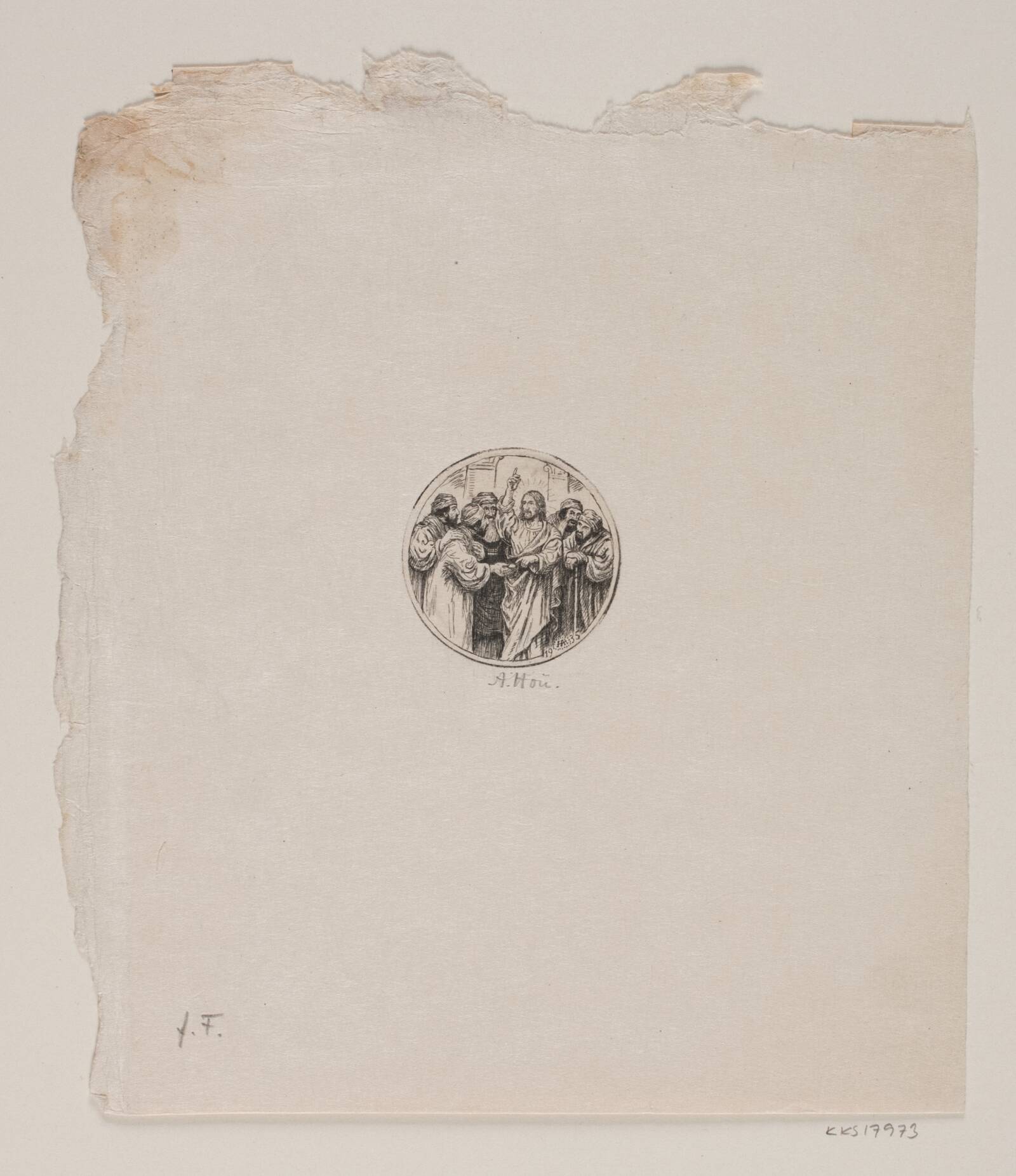 Skattens mønt, Axel Hou, 1935