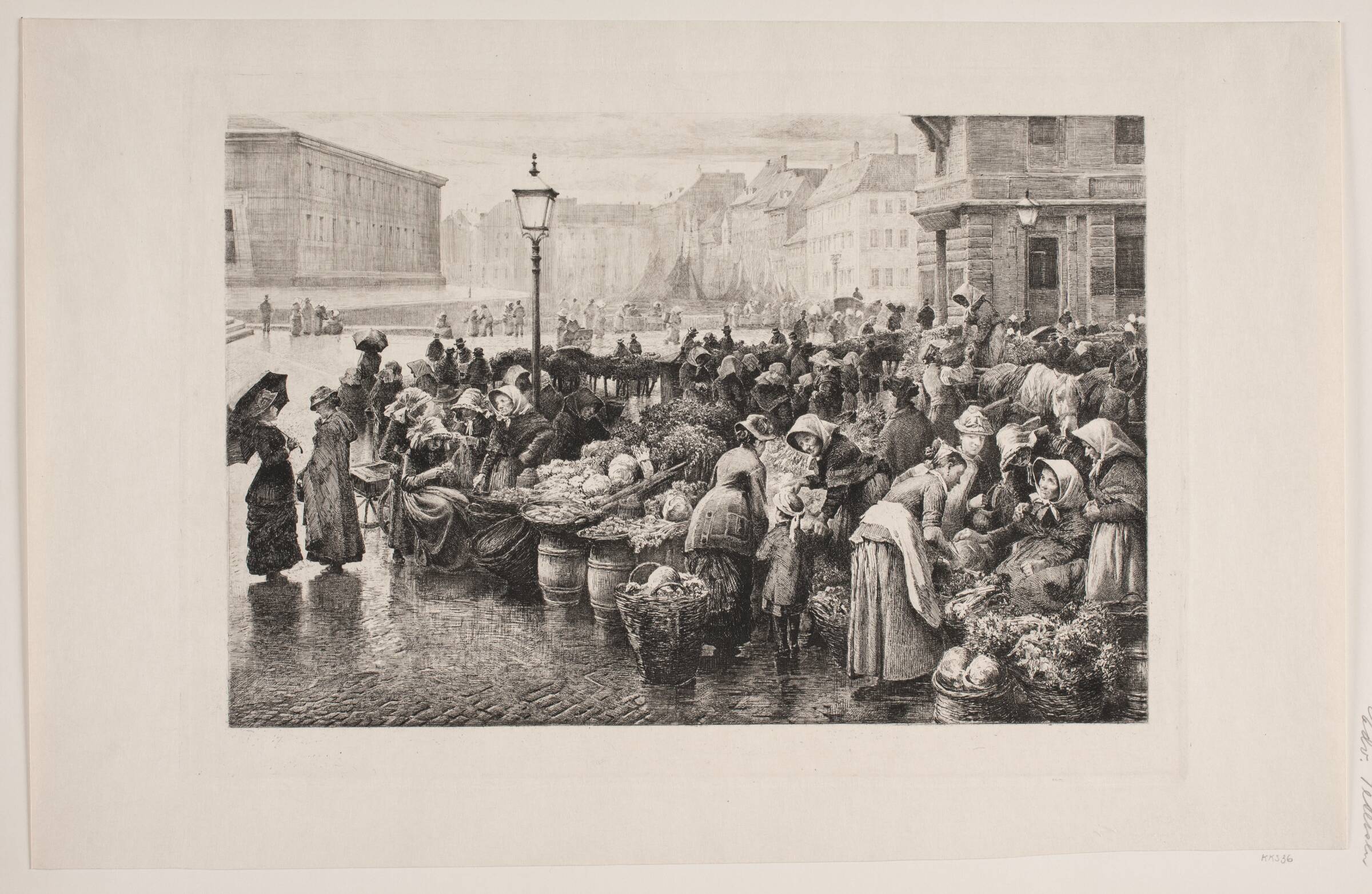 Højbroplads, Edvard Petersen, 1860-1880