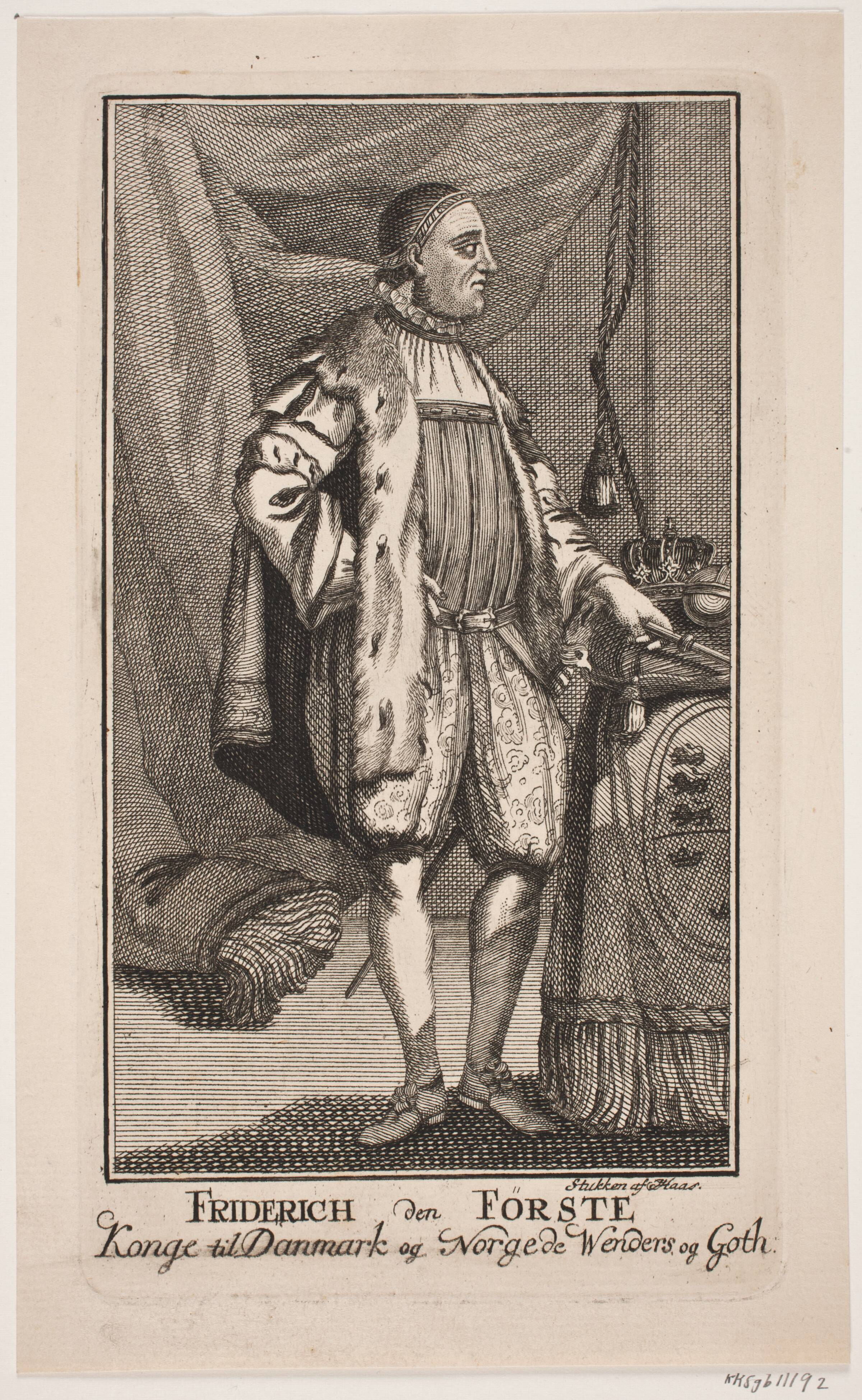 Frederik I, Jonas Haas, 1750-1759