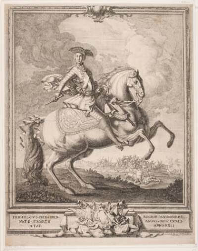 Frederik 5. som Kronprins til hest