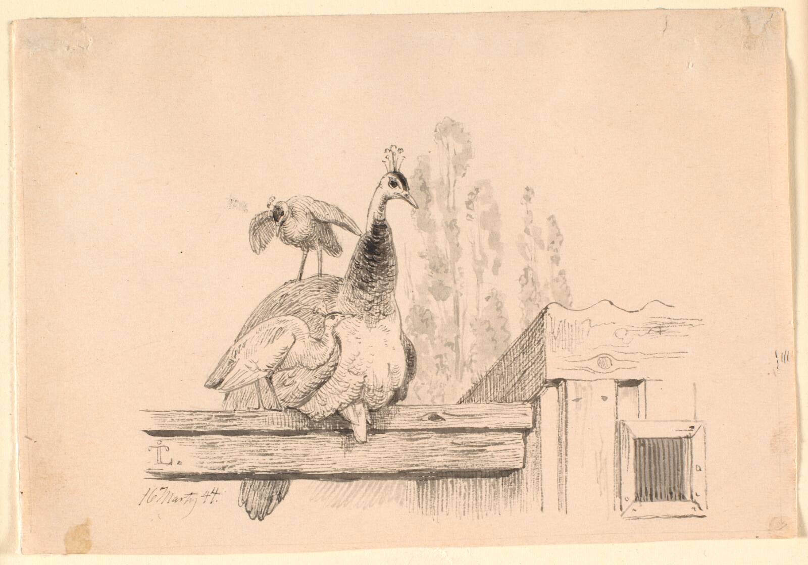 God nat, Johan Thomas Lundbye, 1844